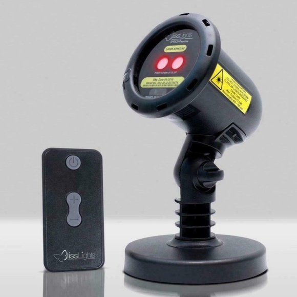 BlissLights Spright Motion RED Indoor/Outdoor Laser Projector W/Remote N… - Picture 4 of 4